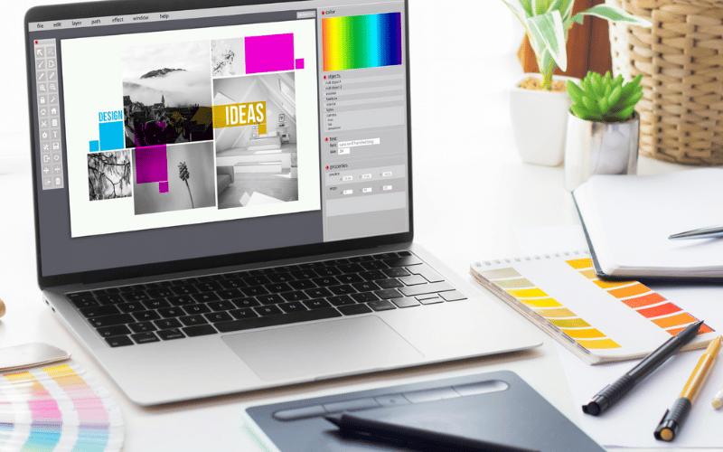 Make your brand stand out - creating a grahics design online